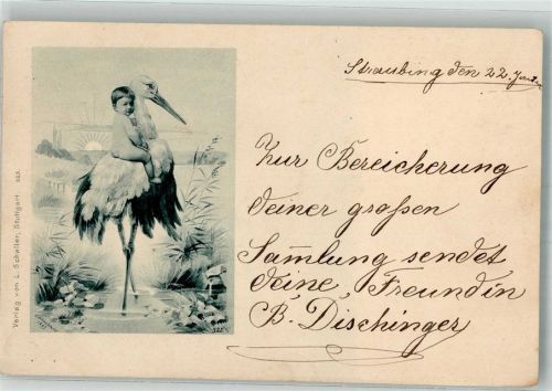 1899 sign. Hildebrandt H. Baby Verlag L. Schaller 325