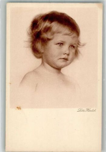 Aus der Mappe Kinderköpfe 3. Sammlung Serie 10 Verlag Waldemar Heldt