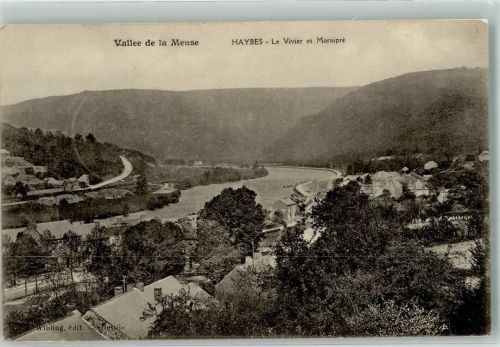Haybes 1914 Feldpost WK I Postamt des Großen Hauptquartiers