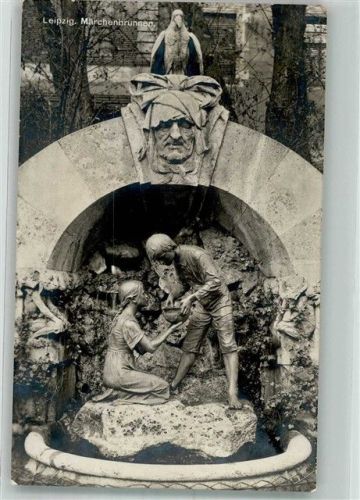 Leipzig 1914 Märchenbrunnen