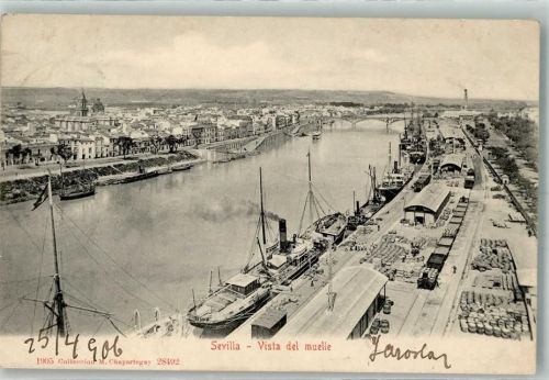 Sevilla 1906 Hafen
