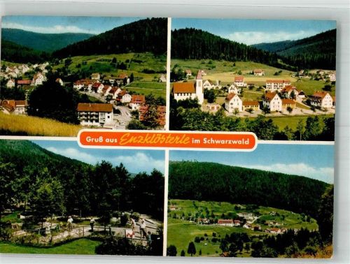 Enzklösterle Kirche Minigolf Schwarzwald Gruß