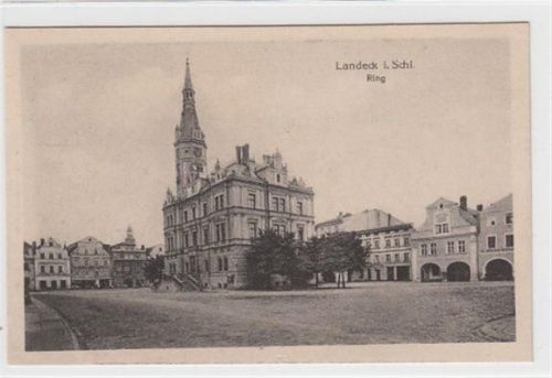 Bad Landeck Landeck / Ladek-Zdrój - Kreis Habelschwerdt / Bystrzyca Klodzka in Schlesien. Ring ungelaufen Top Erhaltung.