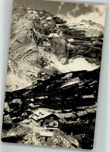 Heßhütte Foto AK Hüttenstempel