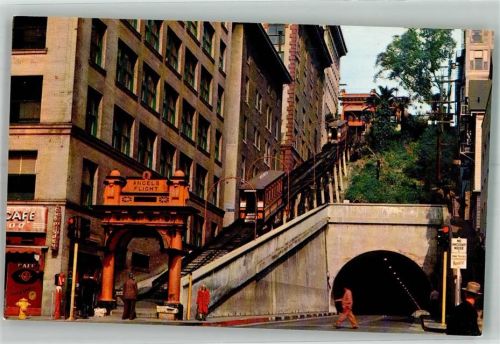 Los Angeles Bergbahn Angel´s Fligth Railroad Cafe