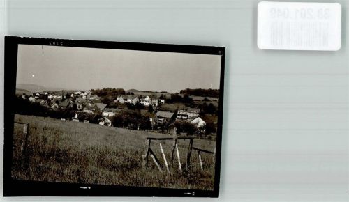 Fussingen Panorama des Ortes mit Kirche St. Leonhard Foto Original aus Archiv eines Ansichtskartenverlags Ort handschriftlich