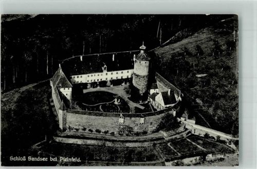 Mischelbach Fliegeraufnahme vom Schloss Sandsee Fotograf Hirthe