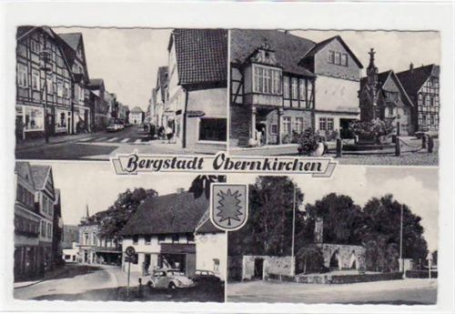 Obernkirchen, Bergstadt mit 4 Abbildungen ungelaufen Gute Erhaltung.