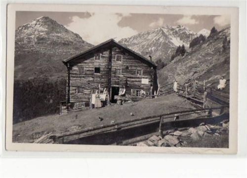 Brunnenkogel mit Gasthaus Falkner ungelaufen Kleine Beschädigung am Rand oben und unten, sonst gut erhalten