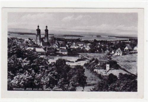 Wemding mit Blick v.d. frohen Aussicht ungelaufen Leicht bügig, sonst gut erhalten