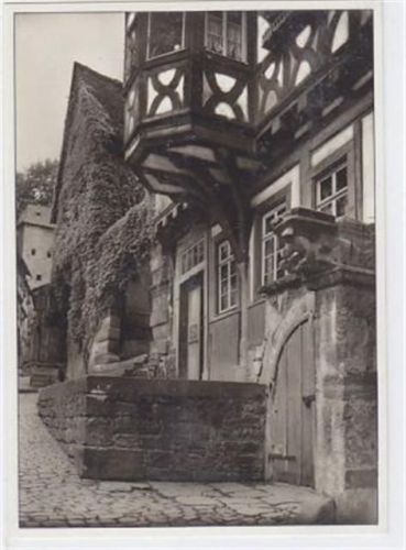 Miltenberg am Main. Marktplatz Fachwerkbau der ehemaligen Münze. Deutscher Kunstverlag, Berlin. Ungelaufen. Sehr gute Erhaltung.