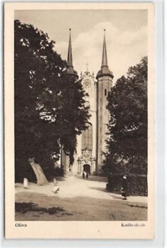 Oliva Oliva / Oliwa. Kathedrale ungelaufen Top Erhaltung.