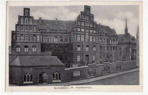 Gladbeck mit Krankenhaus ungelaufen Gute Erhaltung.