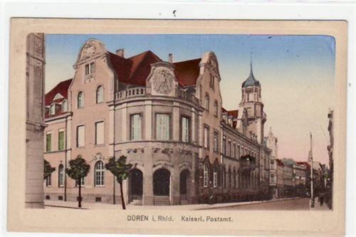 Düren mit kaiserl. Postamt ungelaufen Gute Erhaltung.