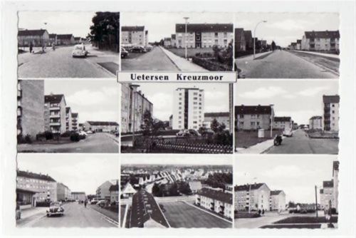 Uetersen Kreuzmoor mit 9 verschiedenen Abbildungen ungelaufen Gute Erhaltung.