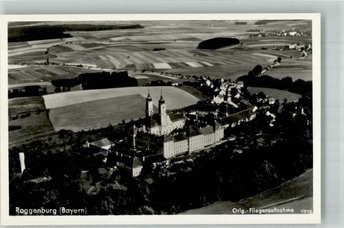 Roggenburg 1937 Fliegeraufnahme vom Prämonstratenser Kloster Roggenburg
