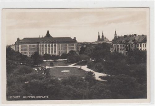 Liegnitz Hindenburgplatz in Liegnitz / Legnica ungelaufen Gute Erhaltung.