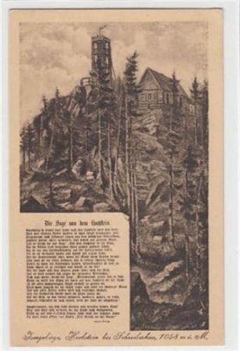 Die Sage von dem Hochstein / Wysoki Kamien - Kreis Hirschberg / Jelenia Góra im Isergebirge bei Schreiberhau ungelaufen Sehr gut erhalten.