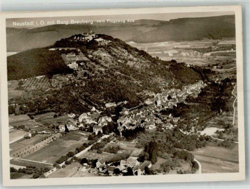 Neustadt Fliegeraufnahme Burg Breuberg