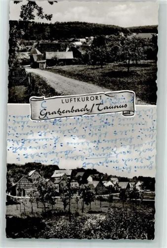 Cratzenbach Wanderweg Baumwiese Fachwerkhaus
