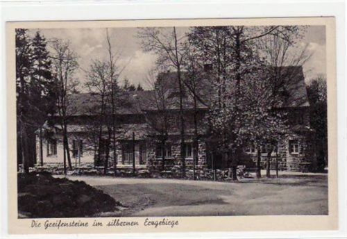 Ehrenfriedersdorf Ehrenfriedersdorf mit Partie am Berghaus auf dem Greifenstein ungelaufen Top Erhaltung.