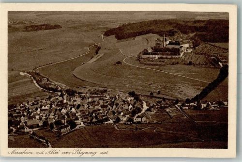 Neresheim Fliegeraufnahme Abtei