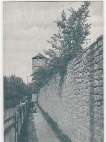 Kirchhain Kirchhain, Bez. Kassel. alte Stadtmauer mit Hexenturm ungelaufen Gute Erhaltung.