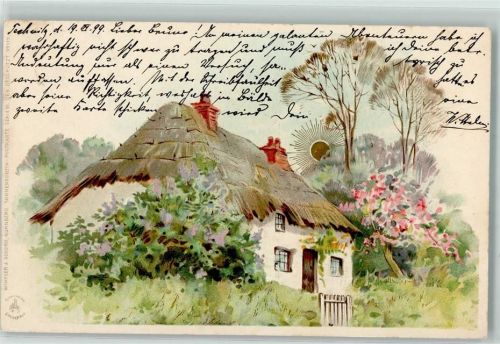 1899 Sonnenschein Serie VI Bauernhaus AK