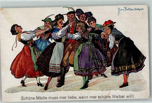 Schwäbischer Kunstverlag Nr. 204 AK