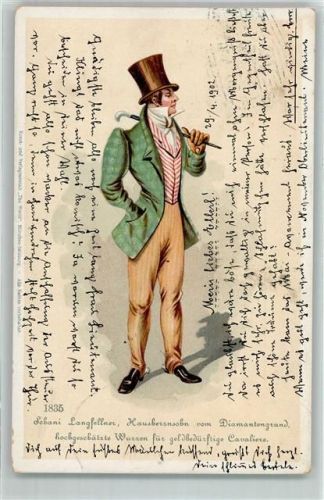 1903 Kunstverlag The World Nr. 1835 Satire Humor AK