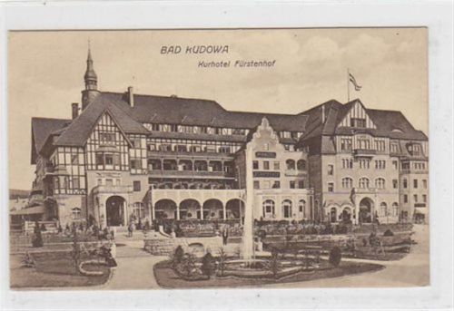 Bad Kudowa Kurhotel Fürstenhof in Bad Kudowa - Kudowa-Zdrój / Kreis Glatz - Klodzko ungelaufen Sehr gut erhalten.
