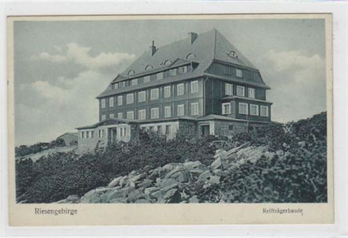 Reifträgerbaude - Schronisko Szrenica / Kreis Hirschberg - Jelenia Góra im Riesengebirge ungelaufen Gute Erhaltung.