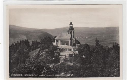 Bergkirche Maria Schnee auf dem Spitzberg - Kreis Glatz / Klodzko ungelaufen Top Erhaltung.