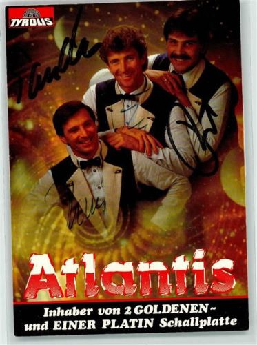 Atlantis Faksimile Unterschrift