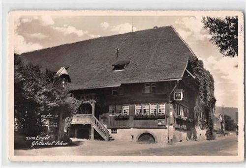 Glottertal Glottertal. Gasthaus zum Engel ungelaufen Leicht bügig, sonst gut erhalten