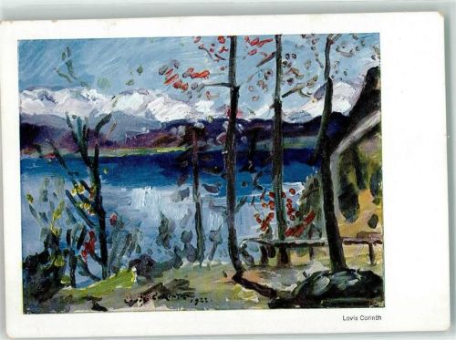 Lovis Corinth - Ostern am Walchensee 1922