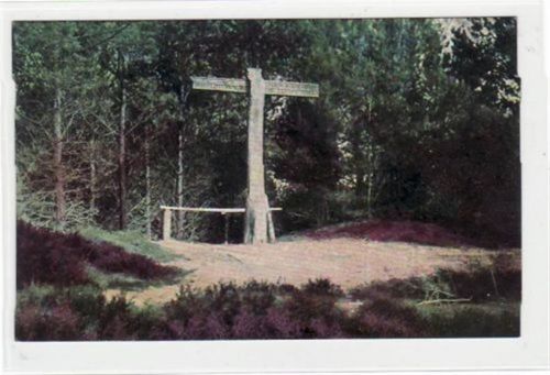 Stöhr - Kreuz bei Heidenhof i.d. Lüneburger Heide ungelaufen Gute Erhaltung.