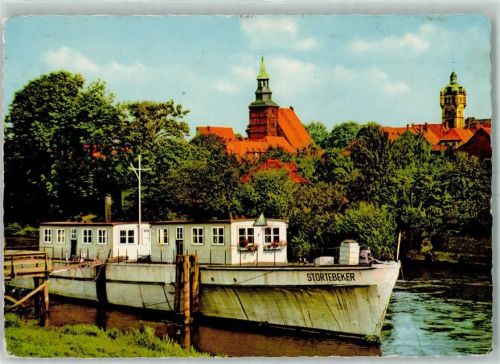 Verden Frachtschiff Stortebeker Türme der Johanniskirche