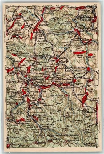 O9315 Scheibenberg Wona Verlag 971-973 Landkarte