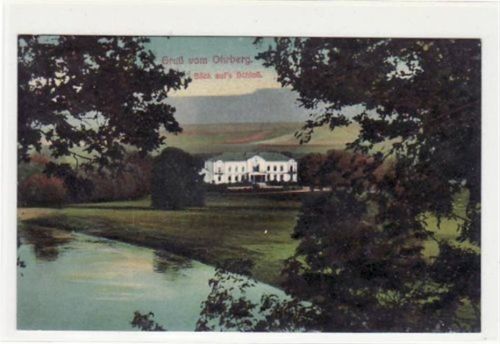 Ohrberg mit Blick auf´s Schloß gelaufen, 1914. Gute Erhaltung.