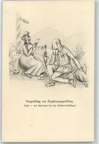 Humor sign. Starkloff Ergänzungsprüfung