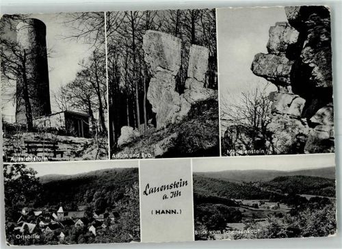 Lauenstein Aussichtsturm Mönchenstein Adam und Eva Stempel TV Naturfreunde