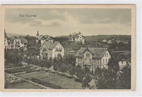 Bad Kudowa Bad Kudowa - Kudowa-Zdrój / Kreis Glatz - Klodzko ungelaufen Rückseite leicht stockfleckig, sonst gut erhalten