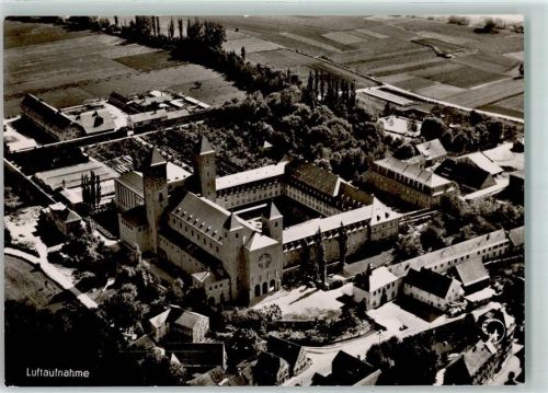 Münsterschwarzach Fliegeraufnahme Benediktiner Abtei