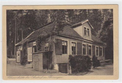 Scherershütte bei Ohrdruf in Thüringen gelaufen 1926. Gute Erhaltung.