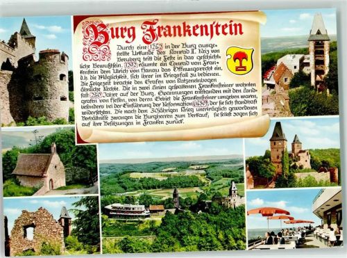 Frankenstein Burgruine Wappen