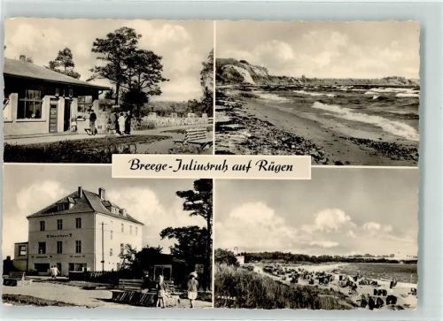 18556 O2338 Breege Gebrauchsspuren Juliusruh auf Rügen