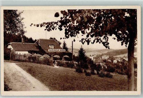 Lazne Luhacovice Gasthaus Slovacka Buda Terrasse