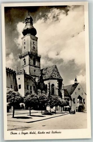 Cham Kirche Rathaus