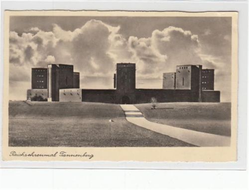 Hohenstein Reichsehrenmal Tannenberg bei Hohenstein / Olsztynek - Kreis Osterode / Ostróda gelaufen 1940. Leichter Bug oben rechts, sonst gut erhalten